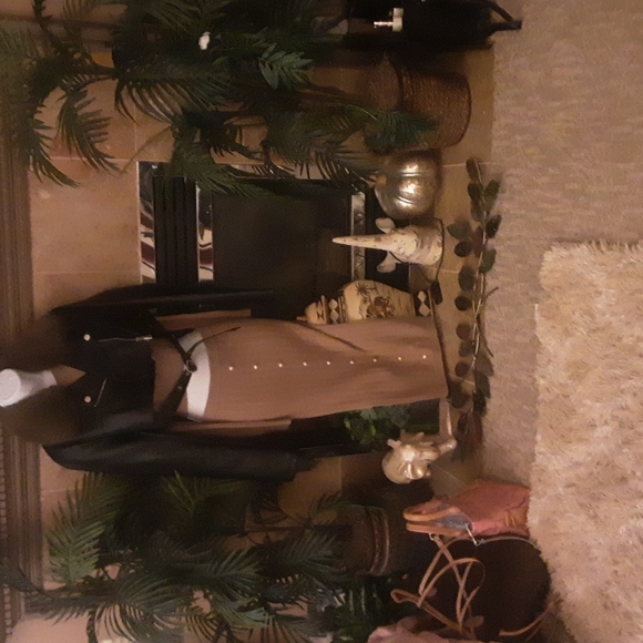 NWT AKIRA CROPPED FAUX LEATHER. SIZE LARGE - Picture 2 of 5